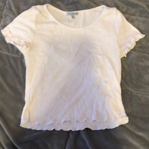 Plain white shirt